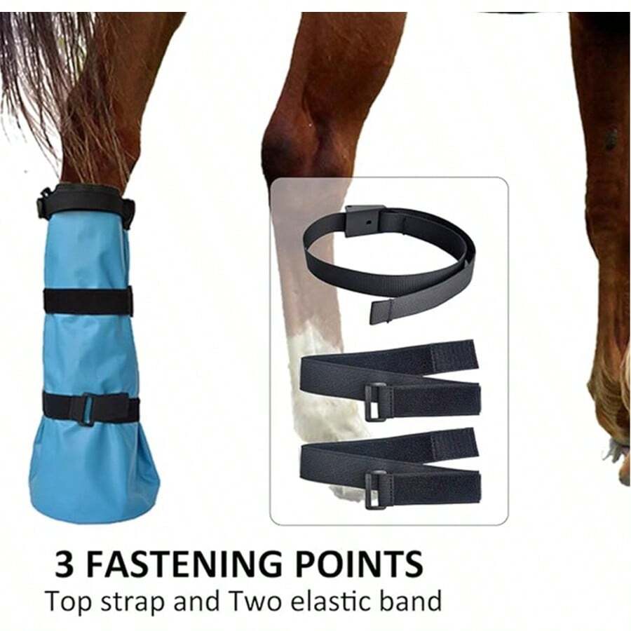 1pc Leak-Proof, Submersible, Adjustable, Foldable Horseshoe Therapy Bag - Multicolor - View 1
