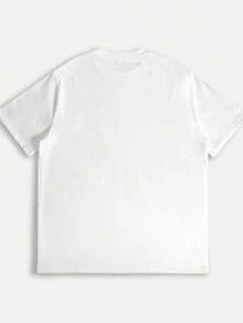 Playera de Mujer Casual Cuello Redondo Vibrante Bandera Mexicana Balón de Fútbol Estampado Comodidad para Todas las Estaciones Corte Cómodo Lavable a Máquina Diseño Multicolor Camiseta Deportiva y con estilo para Ropa Casual, Camiseta para el Diario Camiseta Cuello Redondo Tela Pura - Blanco - Ver 2