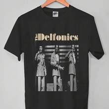 The Delfonics T-Shirt Size S-5XL - Black - View 1