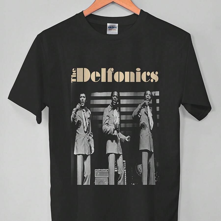 The Delfonics T-Shirt Size S-5XL - Black - View 1