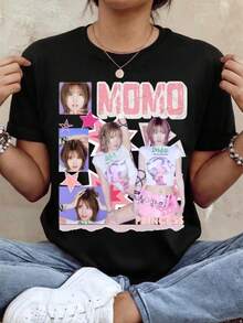 Women T-Shirts - Black - View 1