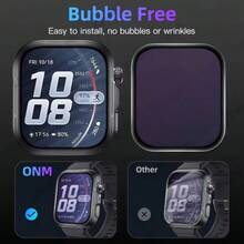 3 piezas de película protectora de pantalla completa 3D para el reloj inteligente deportivo Watch Fit 5 Pro/Fit 5 - transparente - Ver 5