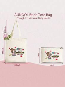 Túi du lịch in họa tiết chủ đề giáo viên - Túi đựng đồ gấp gọn, trang trí với các họa tiết chủ đề giáo viên rực rỡ, quà tặng lý tưởng cho các nhà giáo dục, giáo viên và học sinh, túi quà tặng giáo viên, thiết kế vui nhộn - Nhiều màu - Xem 8