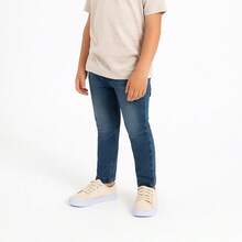Boys' Comfortable Basic Lightweight School Sneakers - Beige - View 2