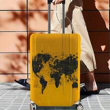 彈性旅行行李箱套，行李箱防塵保護套，學生返校、戶外、商務出差旅行必備配件 - 彩色 - 查看 2
