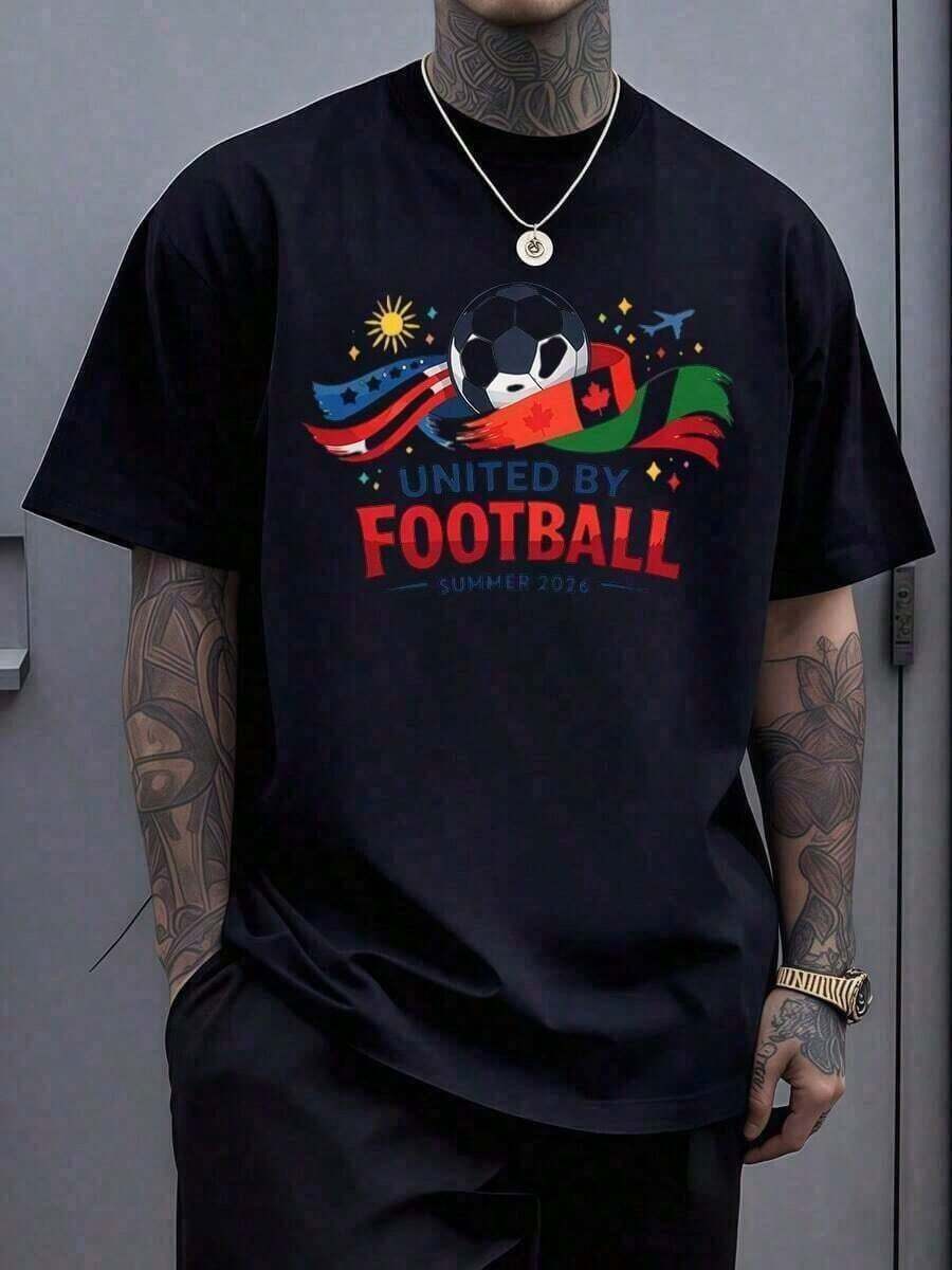 T-shirts graphiques pour hommes, T-shirts graphiques pour hommes, Coupe du monde 2026, T-shirt 100% coton |   Maillot de football USA CAN MEX |   Vêtements pour les supporters de la Coupe de Football 2026 |   T-shirt graphique des nations hôtes de l'Amérique du Nord | Cadeau pour fan de football, T-shirt Coupe du Monde, T-shirt Coupe du Monde des États-Unis UU. 2026, Sweat-shirt de la Coupe du Monde des États-Unis. UU., T-shirt politique pour fan de football, T-shirt de la Coupe du monde 2026, Sweat-shirt , États-Unis Canada Mexique, T-shirt de football des États-Unis UU. Canada Mexique, Tenue d'été pour les fans de football, Tenue d'été style Coupe du Monde 2026, Fête des Pères, Remise des diplômes, Jour de l'Indépendance, Tenue d'été style homme, Fête des Pères, Remise des diplômes, Jour de l'Indépendance, Pour hommes - Noir 7 - Voir 1
