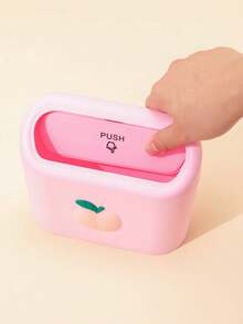 1 hộp đựng rác mini cho xe hơi, thùng rác treo xe hơi với họa tiết hoạt hình dễ thương, đồ dùng sắp xếp đồ trong xe. - Thùng rác gắn trên xe - Xem 10