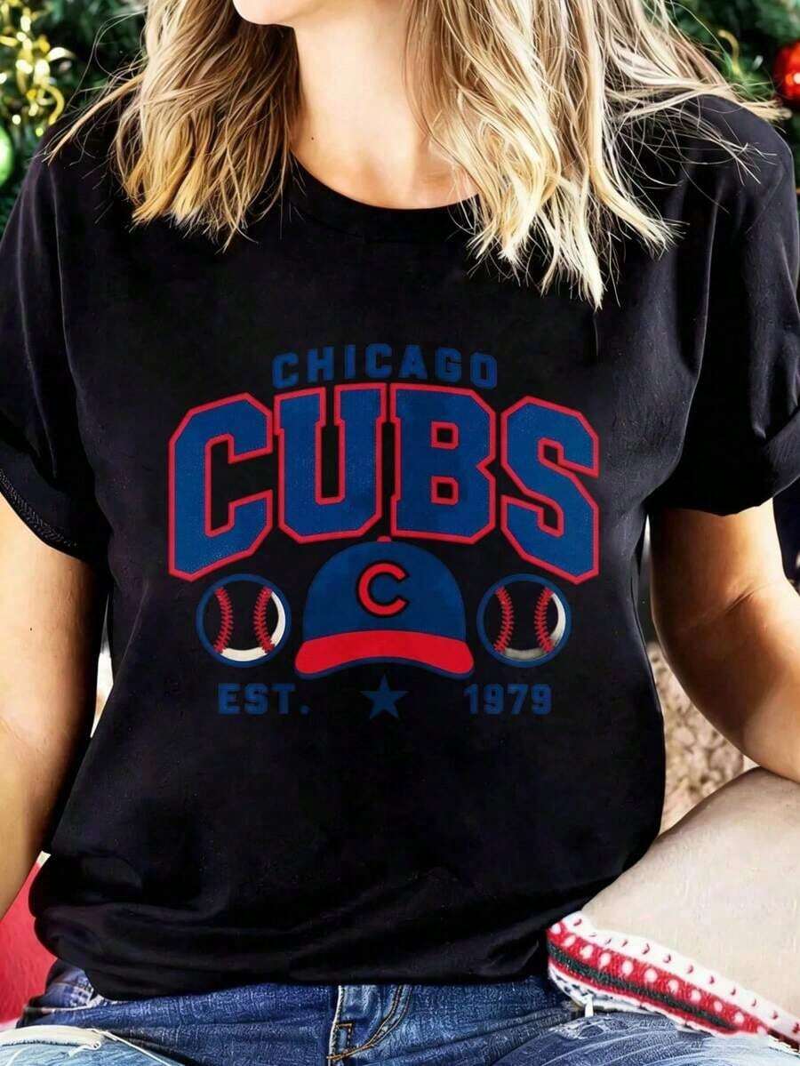 New Men's Casual Sports T-Shirt, Seattle Mariners Baseball Team Logo T-Shirt, Unisex For Men And Women, Casual Short Sleeve. - 黑色 2 - 查看 1