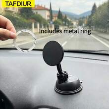Giá đỡ điện thoại từ tính xoay 360° TAFDIUR dành cho ô tô, đế hút chân không, giá để bàn, tương thích với mọi loại điện thoại và xe hơi. - CY01+PJ03 - Xem 8