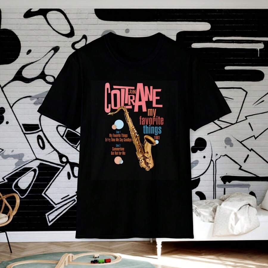 Coltrane, RARE Vinyl Art! My Favorite Things! Jazz, Gift For Jazz Fans - 黑色 - 查看 1