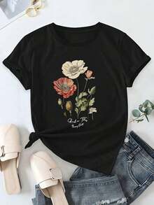 Women T-Shirts - Black - View 3