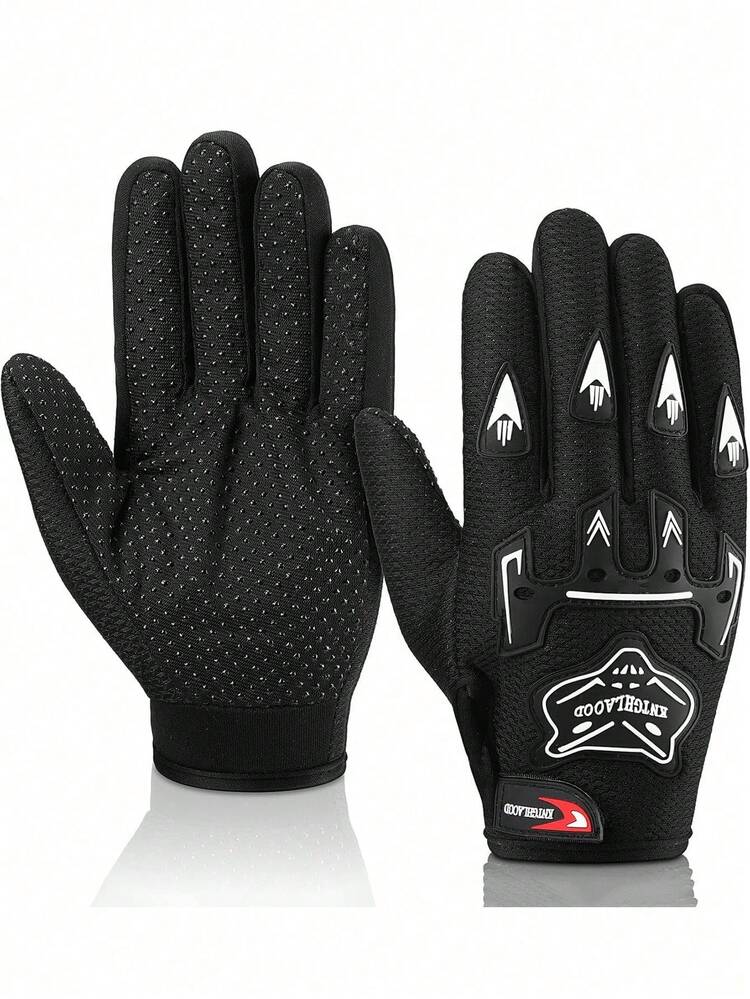 Children's Outdoor Cycling Gloves, Full Finger Breathable Outdoor Sports Gloves, Suitable For Students Participating In Outdoor Activities, Fits Ages 8-13 - Multicolor - View 1