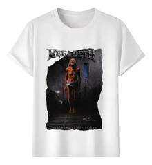 Camiseta Muscle Freaks Estilo Megadeth Countdown To Extinction - Blanco - Ver 1