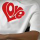 Camisa blanca de manga corta