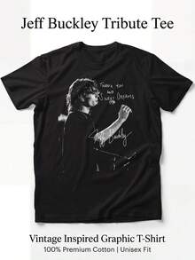 Vintage Inspired Graphic Tee, 100% Cotton Unisex camisetas para hombre playeras de hombre ropa hombre conjunto de hombre playera de hombre cosas de hombre vestido casuales para mujer conjuntos de mujer blusas elegantes camisetas para mujer vestido de mujer - Negro - Ver 6