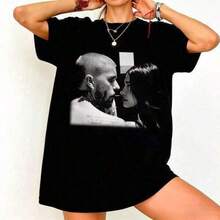Dam-T-shirts - Svart - Visa 1