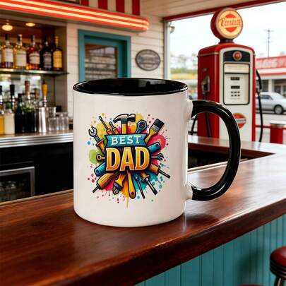 11oz Mug Best Dad Tools Design Daily Use Father Day Gift For Dad