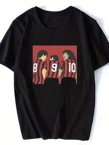 Men T-Shirts - Black - View 7