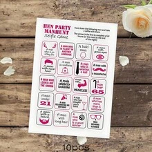 Hen Party Hunting Game - Selfie Bingo, Hen Night Party Game, Man Hunting Challenge - Hen Party - View 10