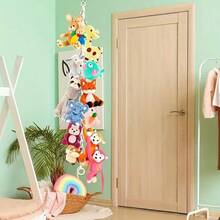 New Doll Storage Hanging Wall Organizer, Bedroom Decor Plush Doll Storage - Multicolor - View 3