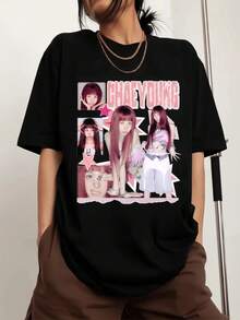 Women T-Shirts - Black - View 7