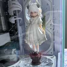 New Light Nightmare Twin Angry Dragon Girl Kanna-Chan Figure - Cute Maid Anime Ornament - Multicolor - View 1