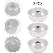 2/3/5pcs Donut Baking Pan, Aluminum Non-Stick Hollow Mold, Heat-Resistant Easy Release, For Oven Baking Donuts, Hollow Cakes, Essential Kitchen Tool For Eid Al-Adha, Ramadan, Eid Al-Fitr, Christmas - HO5 Donut Mold - View 15