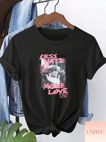 Women T-Shirts - Black - View 7