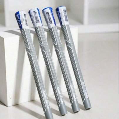 4pcs Golf Club Grip Set, Premium Anti-Slip Rubber Grips Suitable For Wood & Iron Clubs