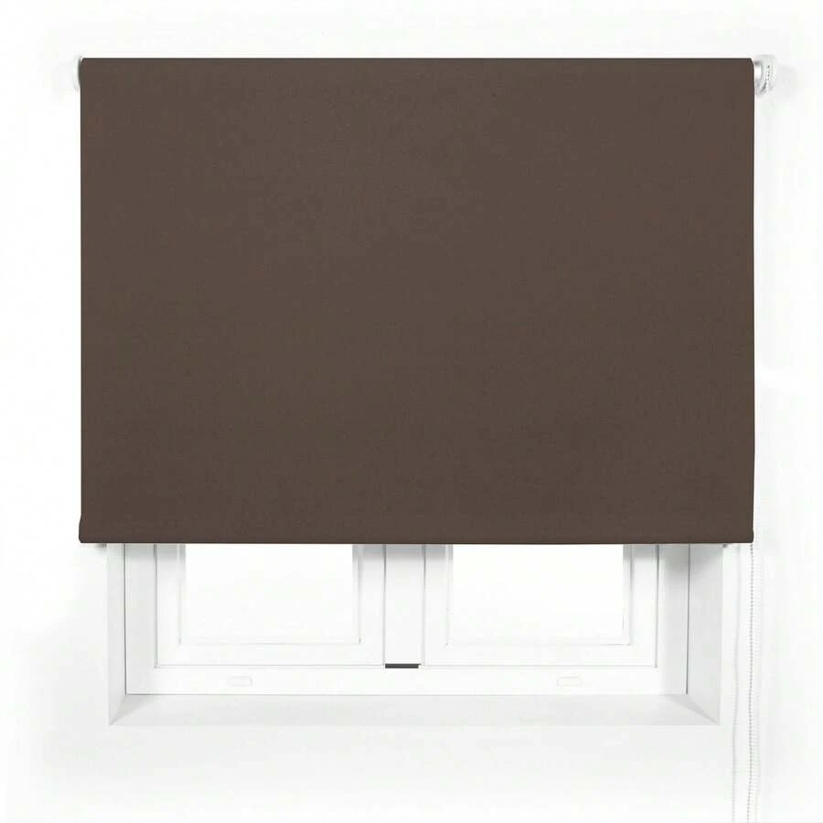 KIWI Premium Custom-Made Translucent Roller Blind In Grey, Sizes From 60 To 180 Cm Wide And From 165 To 240 Cm High, Roller Blind With 38 Mm Tube - Grey - View 1