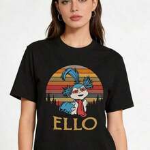 Camiseta de Humor Divertido para Mujer Witllent, 100% Algodón, Estilo Retro Vintage, "No Veo Nueva Razón para Actuar Mi Edad", para Navidad, 220g - Blanco - Ver 11