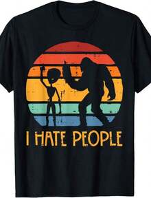 Camiseta de arte - Negro - Ver 11
