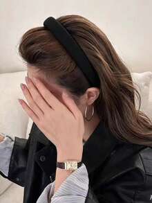 4件套简约高冠细发箍，2026新款日常百搭女士发饰 - 彩色 - 查看 4