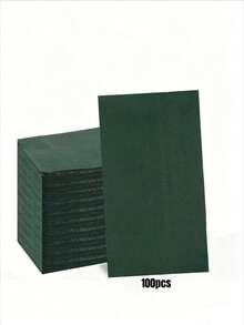 20pcs/Set, 40pcs/Set, 60pcs/Set Burgundy Oblong Thickened Soft Party Napkins, 2-Ply Soft Paper Towels, Unfolded Size 40cm*33cm, Suitable For: Wedding, Tea Party, Birthday Party Decoration Napkins, Party Decorations, Party Supplies, Holiday Decorations, Holiday Supplies - How Many - View 19