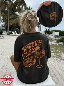 Women T-Shirts - Black - View 7