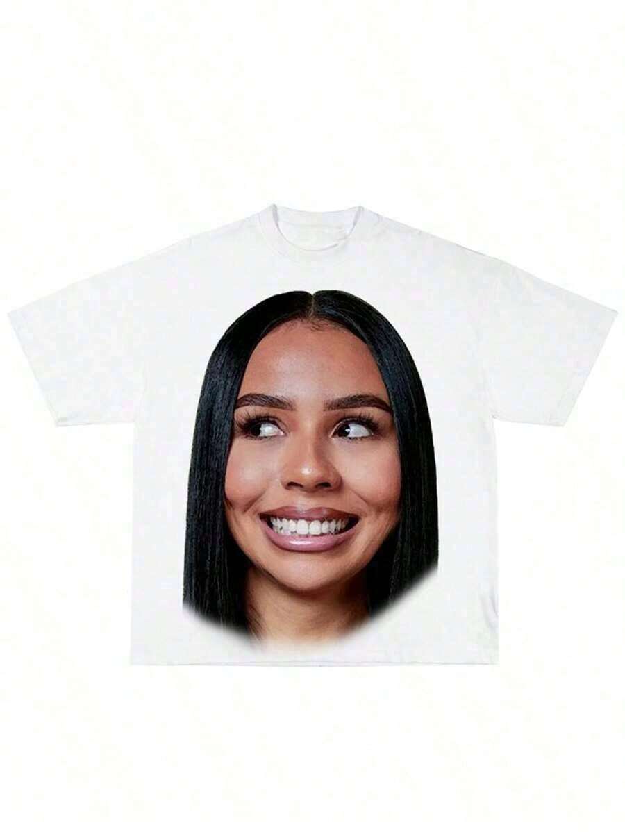 1 Piece Mariah Scientist Rapper Young Hip-Hop T-Shirt For Men And Women, Classic Women's T-Shirt With Free Thugs Print, Crew Neck, Short Sleeve, Y2K Vintage Streetwear Style, Oversized Graphic Cotton T-Shirt For Women, Loose And Comfortable, 180g 100% Cotton, All Designs Are Printed. Unisex. - A19 - 查看 1
