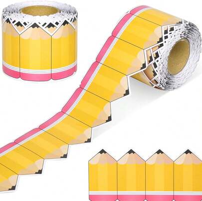 65 Ft Pencil Classroom Bulletin Board Borders Pencil Border Trim For Teacher School Classroom Chalkboard Decorations Back To School Decor
