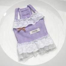 1pc Pet Spring/Summer Dress, Suitable For Small Dogs And Cats, Suspender Dress For Outdoor Wear, Apparel For Puppies And Kittens - Multicolor - View 12