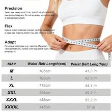 Sports Waist Support Belt, Running, Fitness Workout, Daily Use - Black - View 7