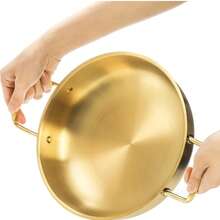 1pc Stainless Steel Korean Style Ramen Pot - Dual Handles, Suitable For Noodles And Soup, Compatible With Induction Cooktop - View 7