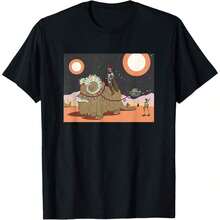 Mandalorian & Grogu Christmas Jingle Bell Bantha T-Shirt - màu đen - Xem 1