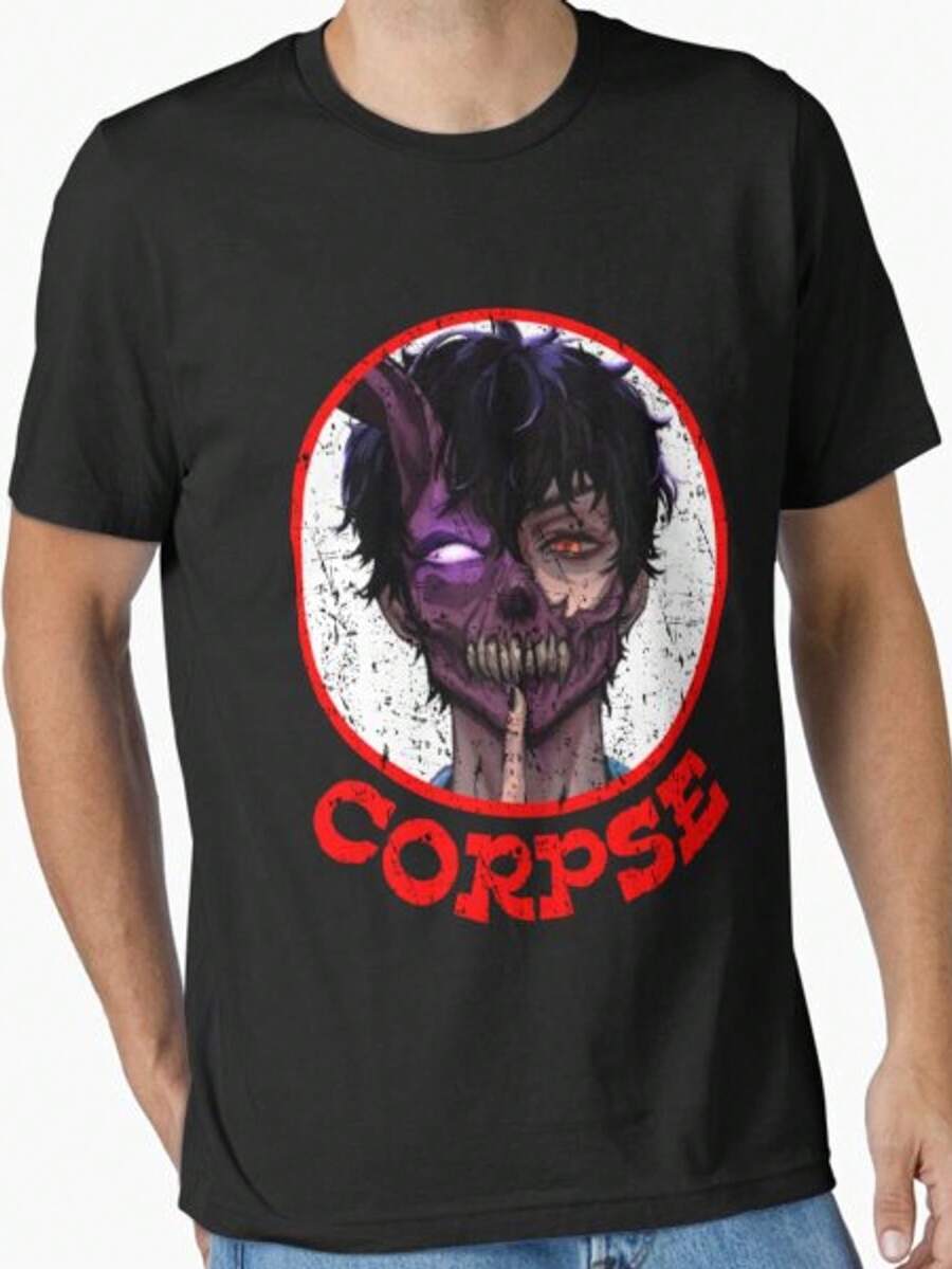 Camiseta unisex, 2026 Nuevo Vintage para Hombres y Mujeres Universal Camiseta Cadáver Esposo Camisetas Informal Tripulación Cuello, Ligero Estiramiento Tela, Regular Ajuste Imprimir Patrón, Adultos,,ropa de mujer,blusas para mujer,tops de mujer,playeras de mujer,Daily casual Conjunto, Regular Ajuste, Diario Coincidencia, Gráfico Estampado, Deportivo casual Diario casual Conjunto, Regular Ajuste, Diario Coincidencia, Gráfico Estampado, Deportivo casual - Negro - Ver 1
