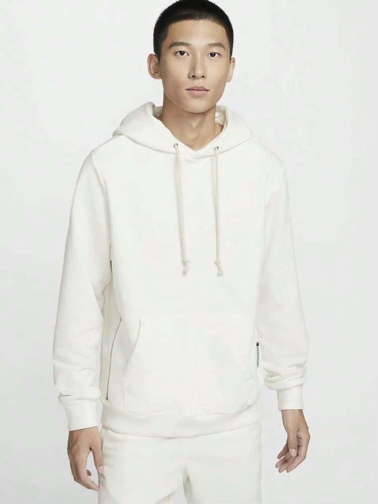 Nike STANDARD ISSUE DRI-FIT 連帽速乾套頭衛衣 帆白 - 白色 - 查看 1