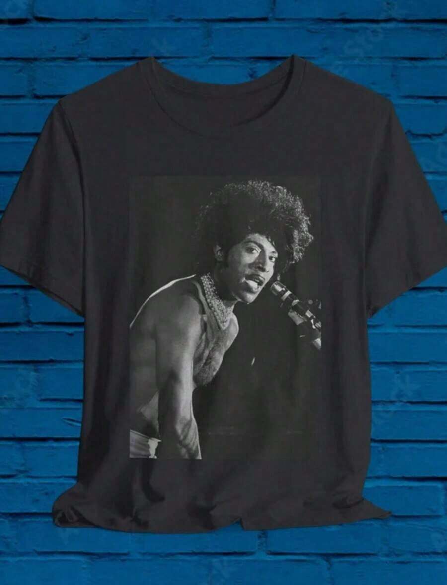 Marvin Gaye T-Shirt, Iconic Boots! 70s, What's Going On_ Mercy Mercy Me, Makes Me Wanna Holla, 70s Soul, 60s Soul, Funk, Groove, Album T-Shirt - 黑色 - 查看 1