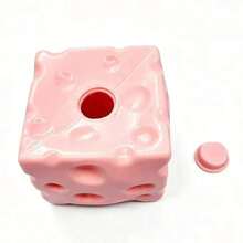 20261pc 7cm Pale Yellow Cheese Coconut Oil Cheese Squishy - Soft Dough Texture With Creamy Filling, Silent Squeeze Stress Relief Toy Desk & Mindful Breaks - 2025 Trending Sensory Gadget Adults - 均碼 - 查看 10