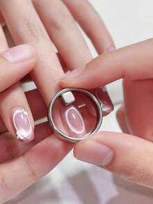 Bộ nhẫn sơn móng tay mắt mèo từ tính, sơn móng tay gel mắt mèo đa chức năng với nam châm mạnh, thiết kế kết hợp vòng và bi thép, siêu dính, dụng cụ làm móng lý tưởng cho người mới bắt đầu. - Nhiều màu - Xem 3