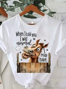 Women's Sheer Crew Neck T-Shirt With A Minimalist Design, Comfortable And Breathable, Suitable For Everyday Casual Wear, Showcasing An Elegant Style, A Must-Have For Summer Parties, Local Shipping, 2D Printing - 白色 - 查看 1