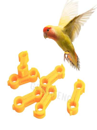 4 Sets Of 12 Pcs Different Size Chicken Leg Fixation Bands, Suitable For Newborn Chicks, Quails, Ducklings, 1-3 Days Old Chicks, And Newly Hatched Parrots. Also Applicable For Lovebirds, Parakeets And Pigeons. Reusable Poultry Leg Fixation Bands.