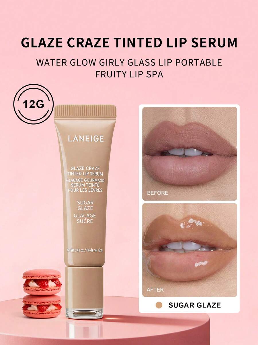 Laneige Glowy Tint Lip Bar - Sugar Frost - 12g / 0.42 Oz - Sugar Glaze - View 1