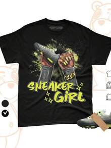 95 Big Bubble Neon Yellow Black Cool 2026 OG Match Sneaker Girl Nail Streetwear Graphic Tee, Unisex Casual Teeblusas para mujer,blusas casuales para dama,tops,, mujer premium,y2k,playeras de mujer curvy,ofertas y liquidaciones ropa mujer,playeras deportivas para mujer,,playeras de hombre, mujer,blusas>elegante YL5R - Negro - Ver 1
